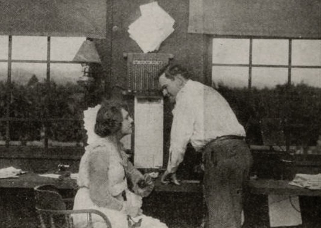 Guy Oliver and Kathlyn Williams in Number 13, Westbound (1916)