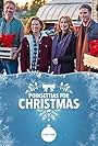 Sharon Lawrence, Bethany Joy Lenz, John Schneider, and Marcus Rosner in Poinsettias for Christmas (2018)