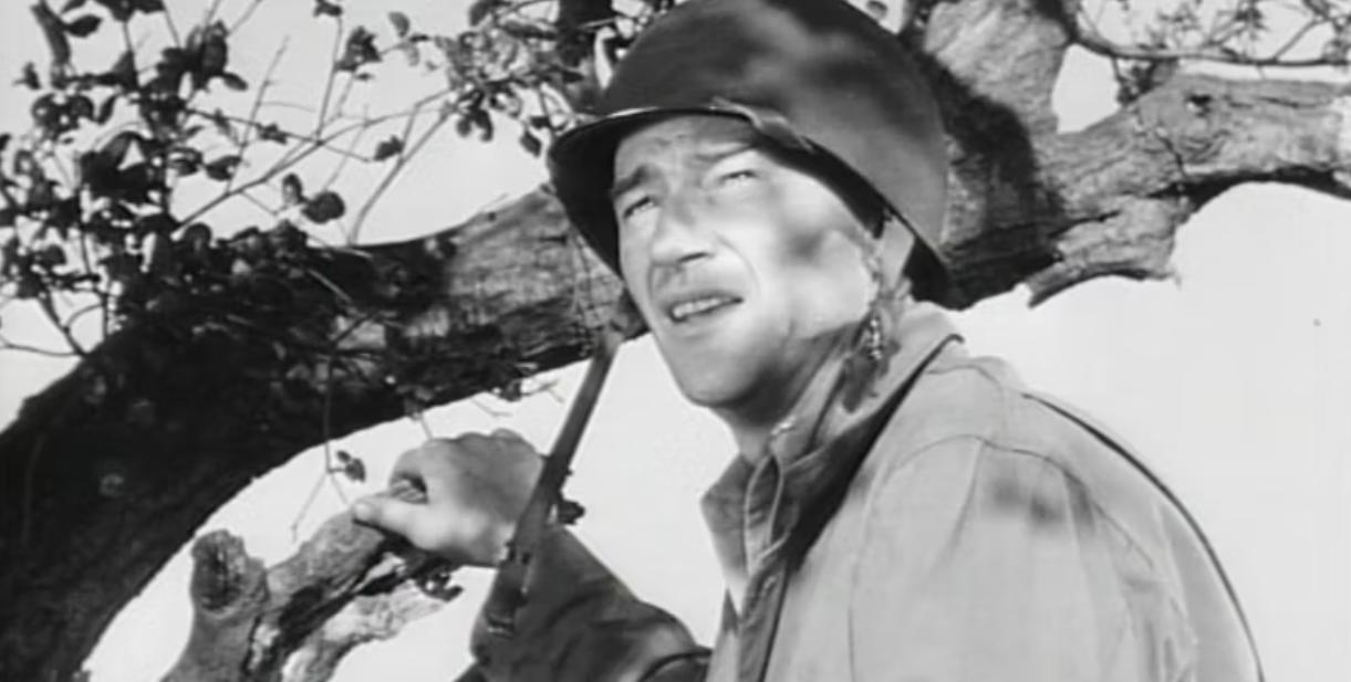 John Wayne in The Fighting Seabees (1944)