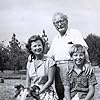 Jan Clayton, George Cleveland, Tommy Rettig, and Lassie the Dog in Lassie (1954)