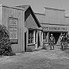 Lee Van Cleef, Ian MacDonald, Robert J. Wilke, and Sheb Wooley in High Noon (1952)