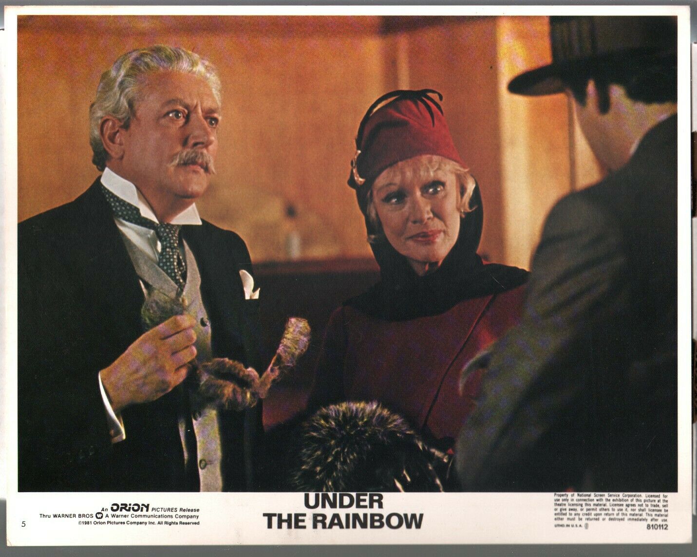 Eve Arden and Joseph Maher in Under the Rainbow (1981)