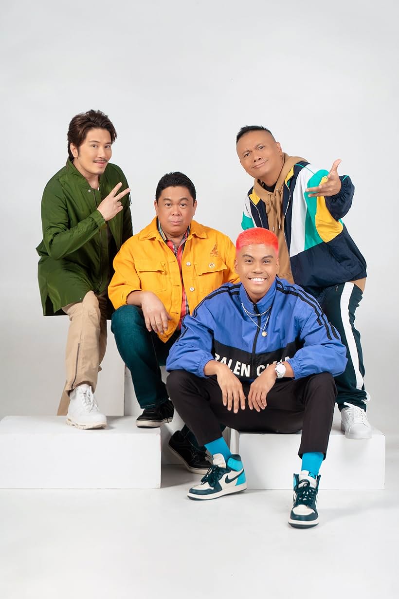 Andrew E., Dennis Padilla, Janno Gibbs, and Jerald Napoles in Sleazebag Cheaters (2020)