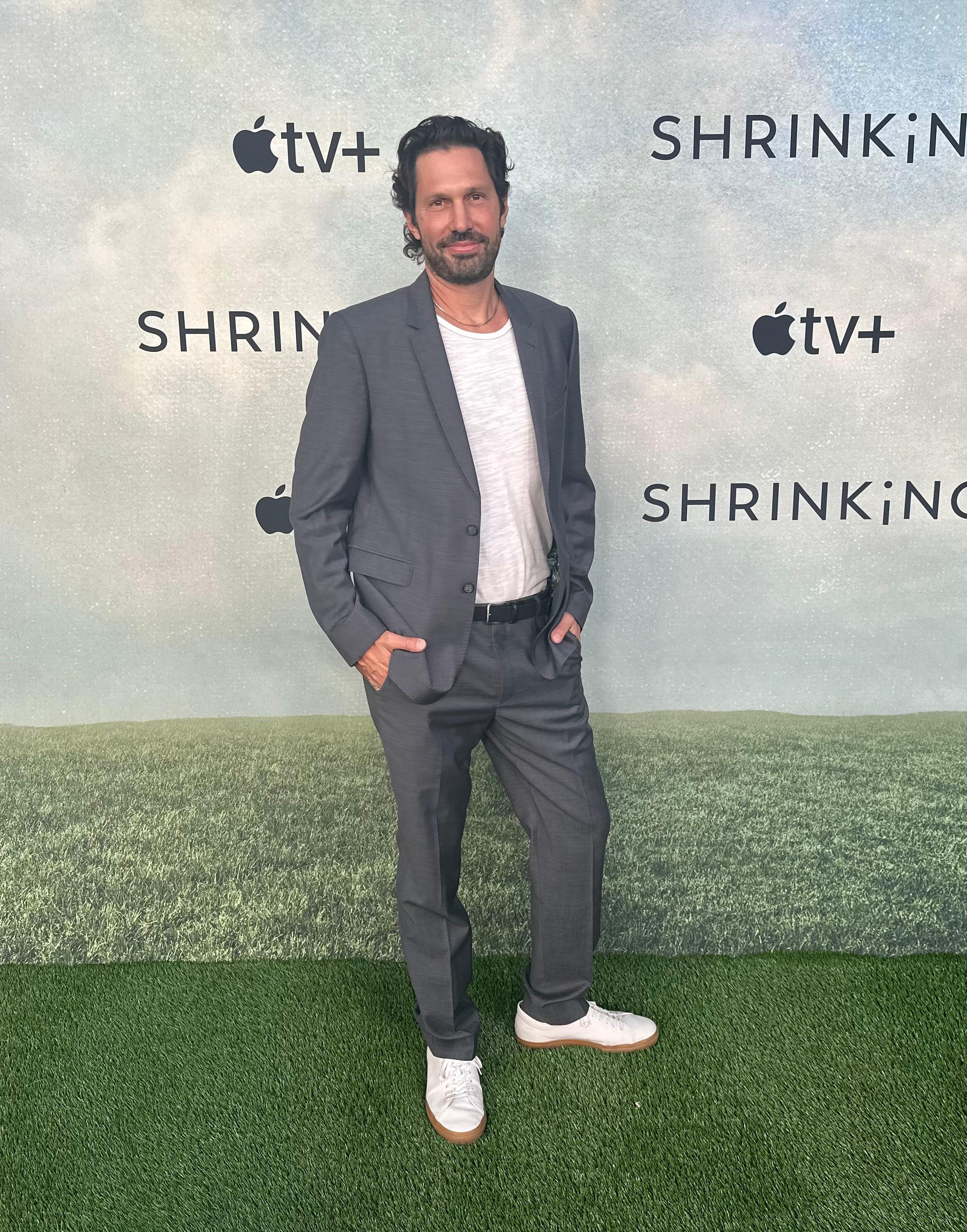 Brian Thomas Smith. Plays Jack in Season 2 of Shrinking. Photo from Premiere Party