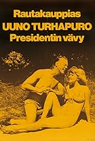 Vesa-Matti Loiri, Liisa Paatso, and Simo Salminen in Rautakauppias Uuno Turhapuro, presidentin vävy (1978)