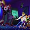 Matthew Lillard, Grey Griffin, Fred Tatasciore, and Frank Welker in Be Cool, Scooby-Doo! (2015)