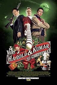 Neil Patrick Harris, John Cho, and Kal Penn in Harold & Kumar, un Natale da ricordare (2011)