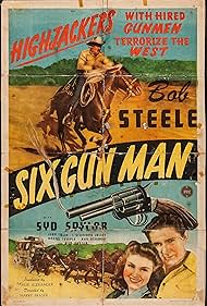 Jean Carlin and Bob Steele in Six Gun Man (1946)