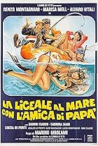 La liceale al mare con l'amica di papà