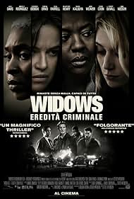 Liam Neeson, Viola Davis, Colin Farrell, Michelle Rodriguez, Jon Bernthal, Daniel Kaluuya, Elizabeth Debicki, and Cynthia Erivo in Widows - Eredità criminale (2018)