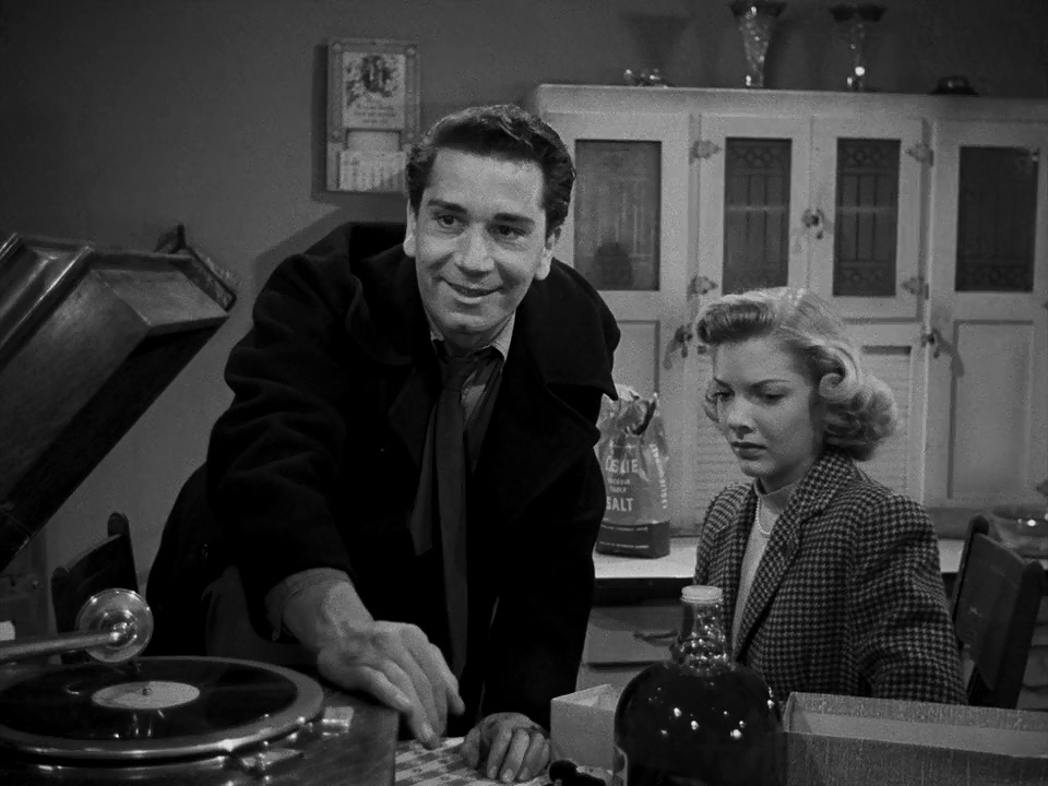 Richard Conte and Barbara Lawrence in Thieves' Highway (1949)