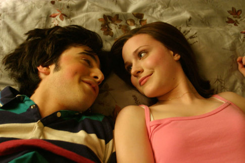 Evan Rachel Wood and Josh Zuckerman in Pretty Persuasion (2005)