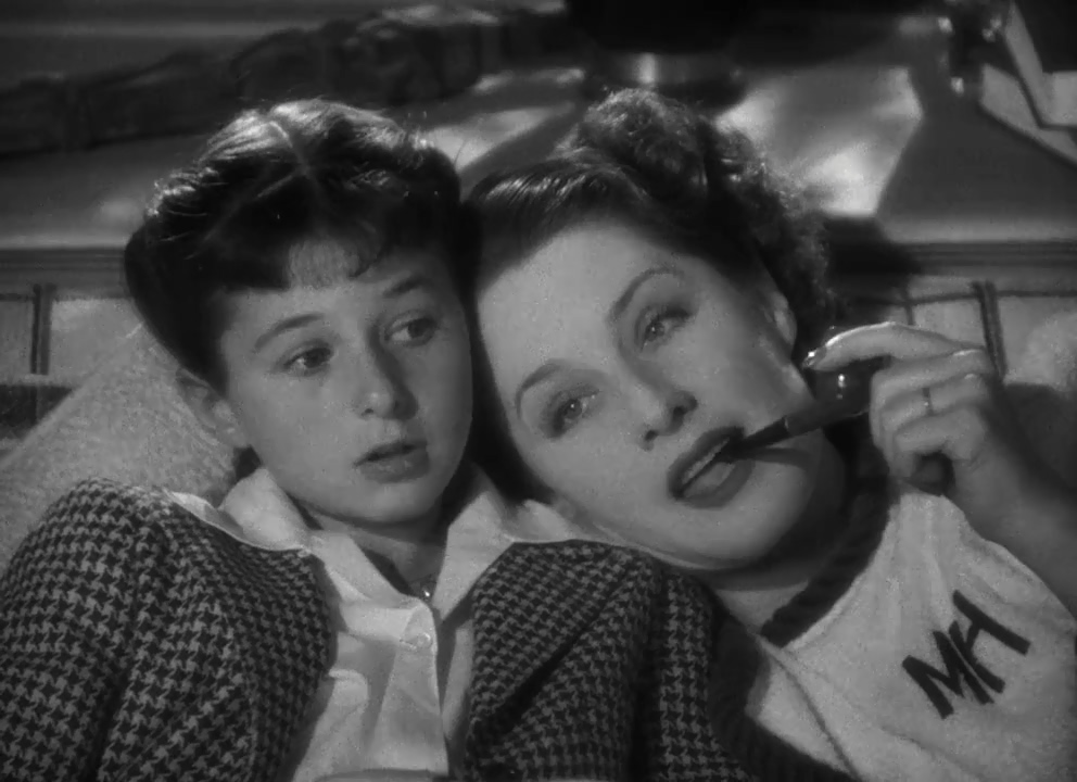 Norma Shearer and Virginia Weidler in The Women (1939)