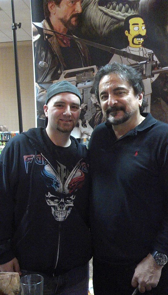 with Tom Savini