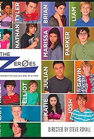 Sam Cohen, Chelsea Cook, Luke Broyles, Keith Nagel, Gerdan Burton, Sophie Sabatini, Ryan Mitchell, Alec VanOwen, Adam Hochstetter, Adam Simpson, Anthony Mihaylov, Preston Wheeler, Ian Tucker, Lori Mae Hernandez, and Arden Belle in The Zeroes (2014)