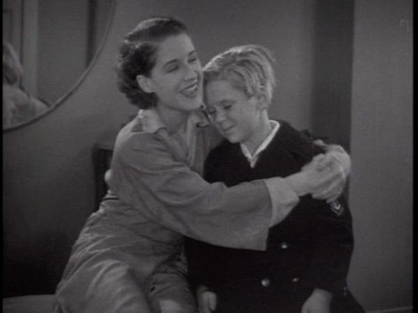 Jackie Cooper and Norma Shearer in The Christmas Party (1931)