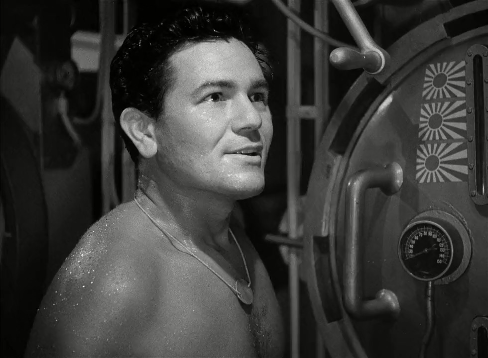 John Garfield in Destination Tokyo (1943)