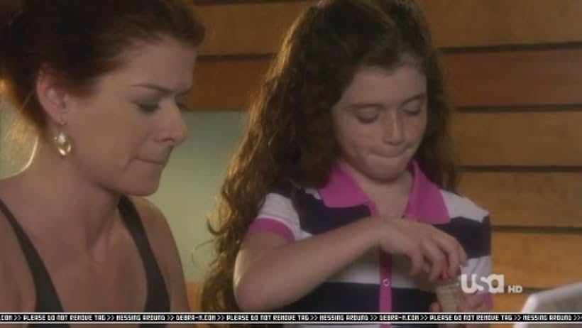 Debra Messing and Brielle Barbusca in The Starter Wife (2008)