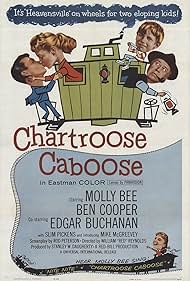 Molly Bee, Edgar Buchanan, Ben Cooper, and Michael McGreevey in Chartroose Caboose (1960)