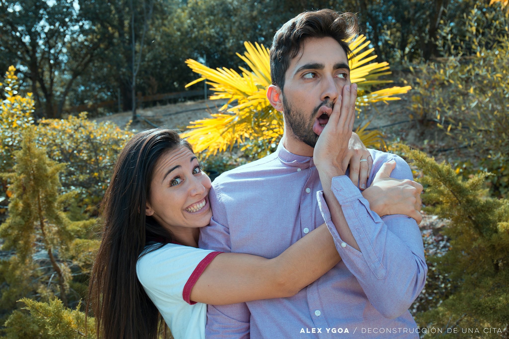 Alejandro Chaparro and Laura Montesinos in Deconstrucción de una cita (2018)