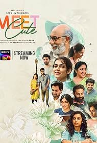 Rohini, Sathyaraj, Shiva Kandukuri, Dheekshith Shetty, Sanchitha Poonacha, Adah Sharma, Govind Padmasoorya, Sunaina Yella, Aakanksha Singh, Ashwin Kumar, Varsha Bollamma, Ruhani Sharma, and Raja Chembolu in Meet Cute (2022)