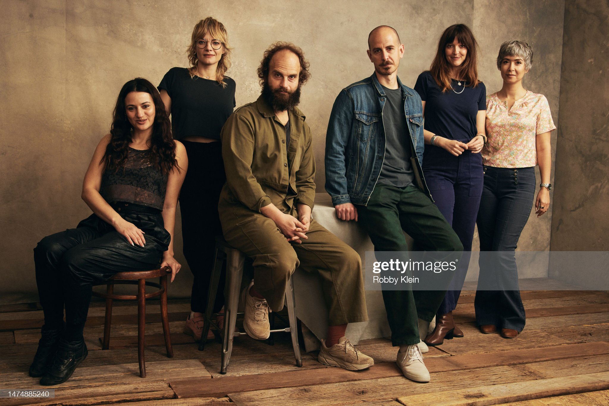 2023 SXSW Film Festival Portrait Studio  AUSTIN, TX - MARCH 12: Valerie Steinberg, Kristin Slaysman, Ben Sinclair, Daniel Sinclair, Bridget Moloney and Kate Chamuris of The Breakthrough pose for a portrait at SxSW Film Festival on March 12, 2023 in Austin, Texas. (Photo by Robby Klein/Getty Images)