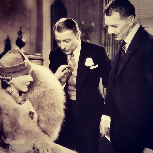 Robert Barrat, Clive Brook, and Tutta Rolf in Dressed to Thrill (1935)