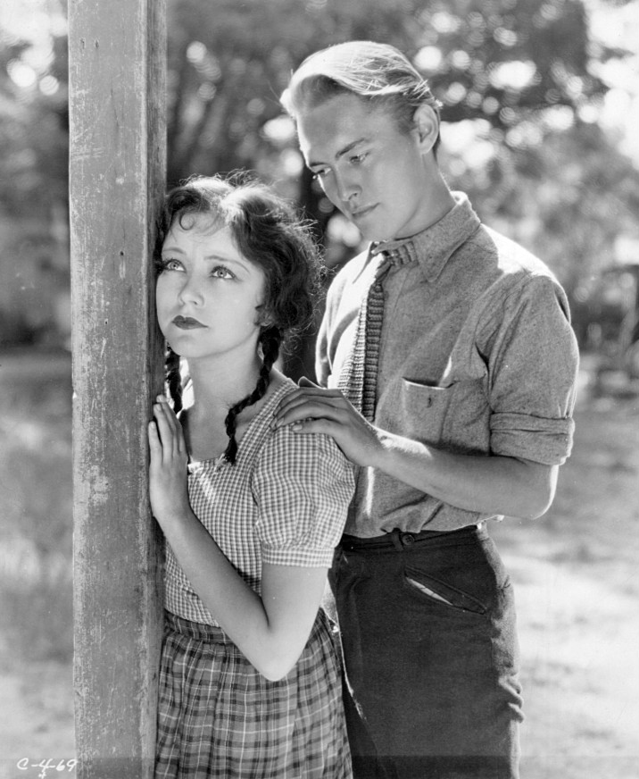 Richard Cromwell and Joan Peers in Tol'able David (1930)