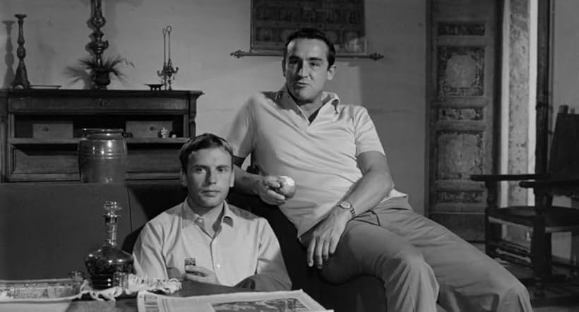 Vittorio Gassman and Jean-Louis Trintignant in The Easy Life (1962)