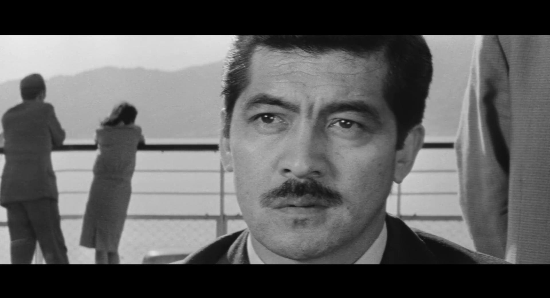 Rentarô Mikuni in A Fugitive from the Past (1965)