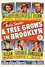 Joan Blondell, James Dunn, Ted Donaldson, Peggy Ann Garner, Dorothy McGuire, and Lloyd Nolan in A Tree Grows in Brooklyn (1945)