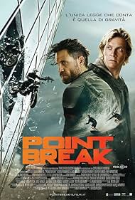 Edgar Ramírez, Max Thieriot, Teresa Palmer, and Luke Bracey in Point Break (2015)