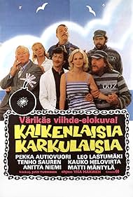 Pekka Autiovuori, Kauko Helovirta, Leo Lastumäki, Matti Mäntylä, Anitta Niemi, and Tenho Saurén in Kaikenlaisia karkulaisia (1981)