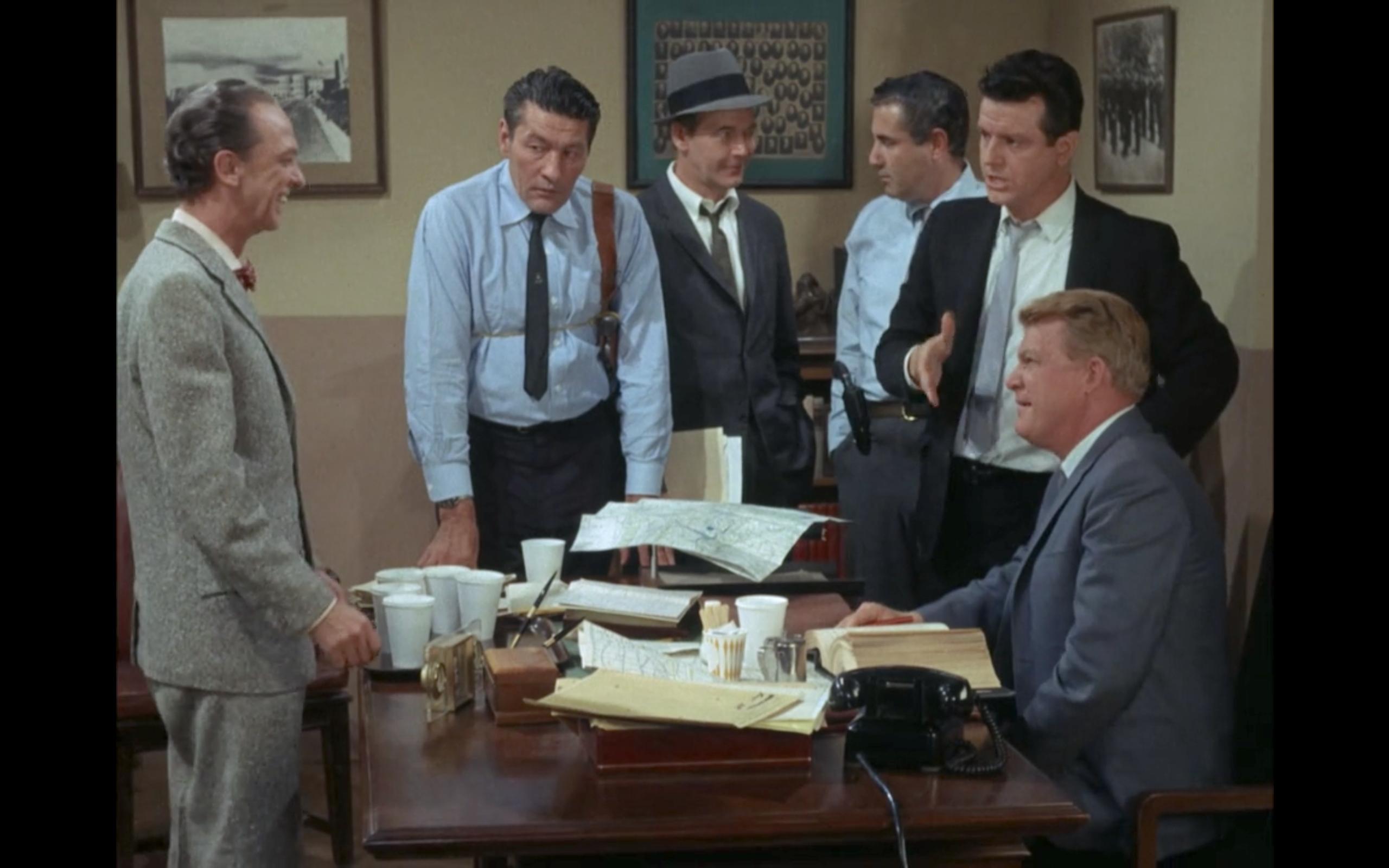 Charles Horvath, Don Knotts, and Richard X. Slattery in The Andy Griffith Show (1960)