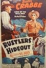 Buster Crabbe and Al St. John in Rustlers' Hideout (1944)