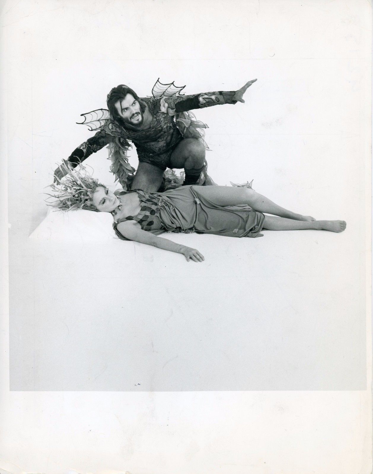 Jean-Claude Drouot and Christiane Minazzoli in A Midsummer Night's Dream (1969)