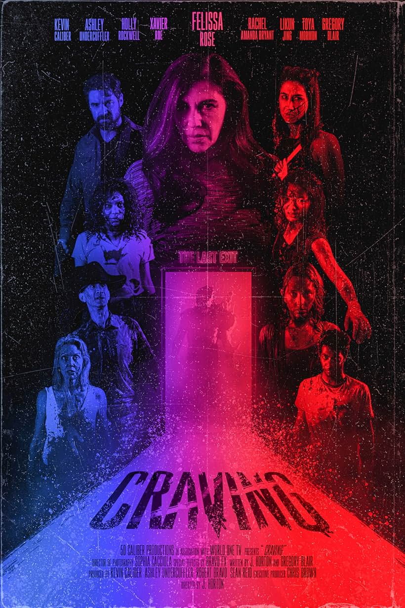 Felissa Rose, Toya Morman, Xavier Roe, Gregory Blair, Ashley Undercuffler, Rachel Amanda Bryant, Holly Rockwell, and Kevin Caliber in Craving (2023)