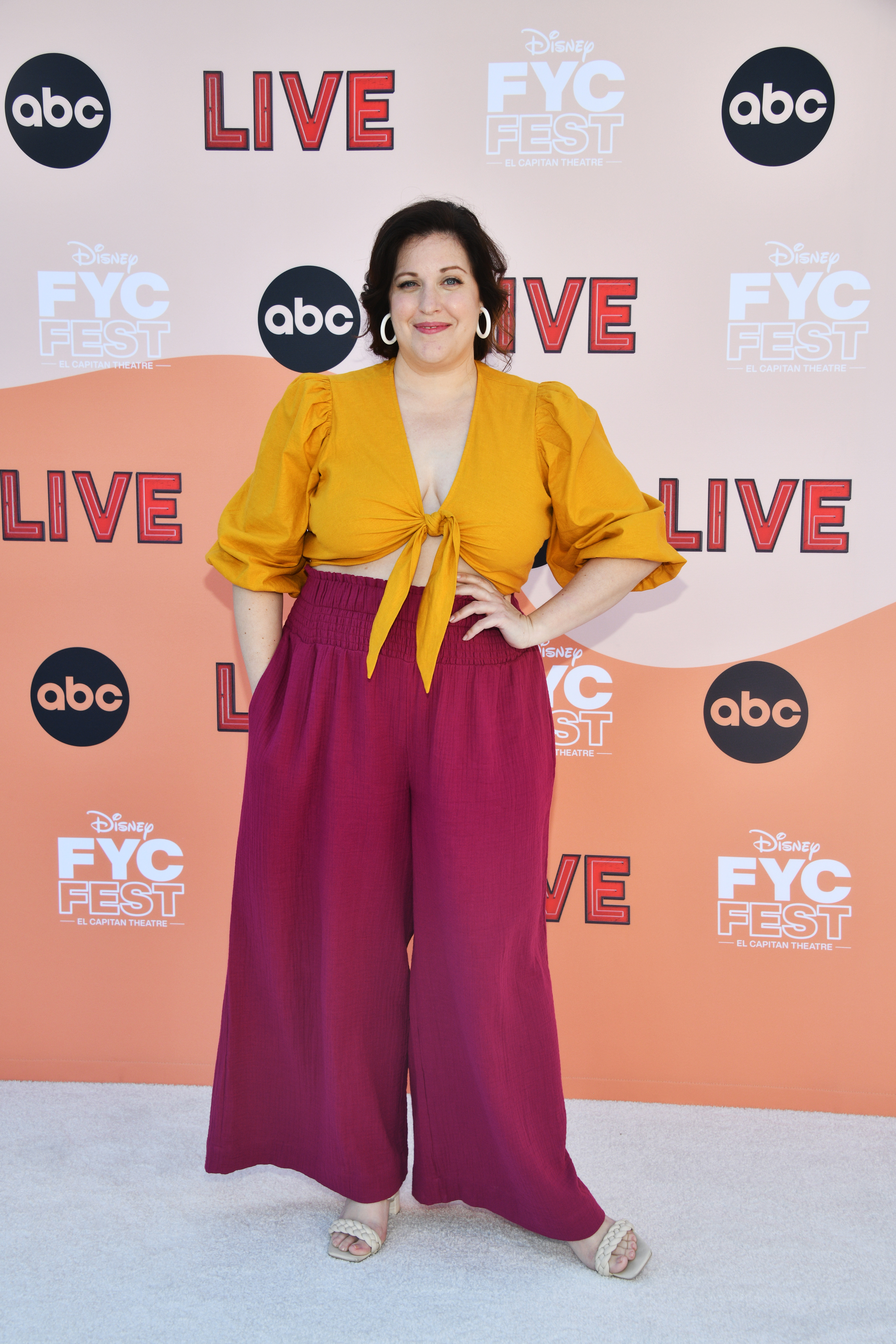 Allison Tolman at an event for Live in Front of a Studio Audience (2019)