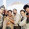 Diego Abatantuono, Gigio Alberti, Claudio Bigagli, Claudio Bisio, Giuseppe Cederna, and Ugo Conti in Mediterraneo (1991)