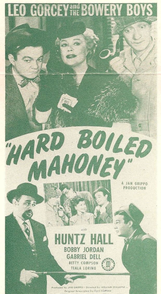 Betty Compson, Leo Gorcey, Huntz Hall, and Dan Seymour in Hard Boiled Mahoney (1947)