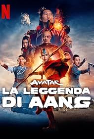 Daniel Dae Kim, Matthew Yang King, Paul Sun-Hyung Lee, Kiawentiio, Gordon Cormier, Elizabeth Yu, Dallas Liu, and Ian Ousley in Avatar - La leggenda di Aang (2024)