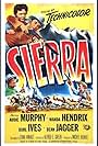 Audie Murphy, Wanda Hendrix, Burl Ives, and Richard Rober in Sierra (1950)