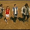 Luke Wilson, Randal Reeder, and Maya Rudolph in Idiocracy (2006)