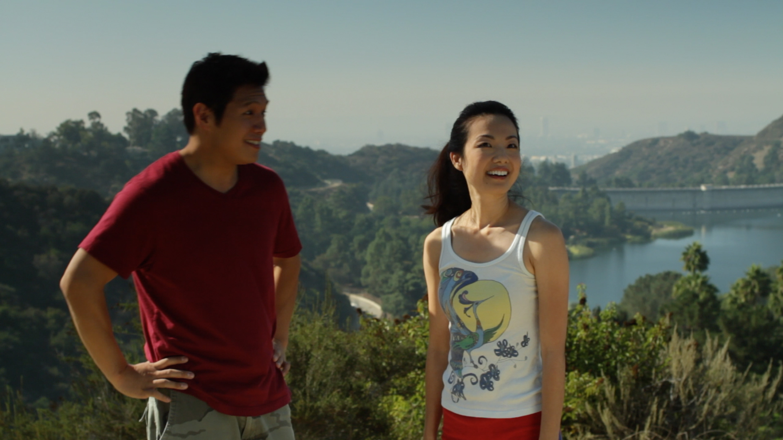 Jae Suh Park and James Huang in Chinese Hi-Five (2012)