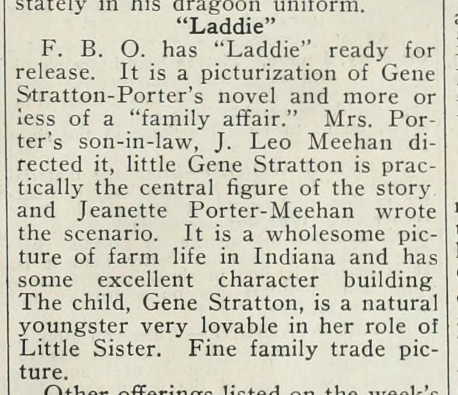 Laddie (1926)