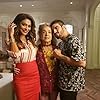 Betty Faria, Juliana Paes, and Caio Castro in A Dona do Pedaço (2019)