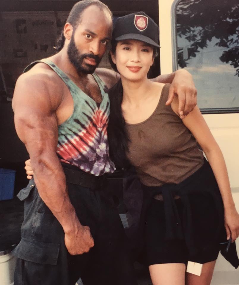 Carrie Ng and Michael Woods in Cheetah on Fire (1992)