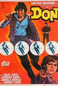 Amitabh Bachchan and Zeenat Aman in Don (1978)