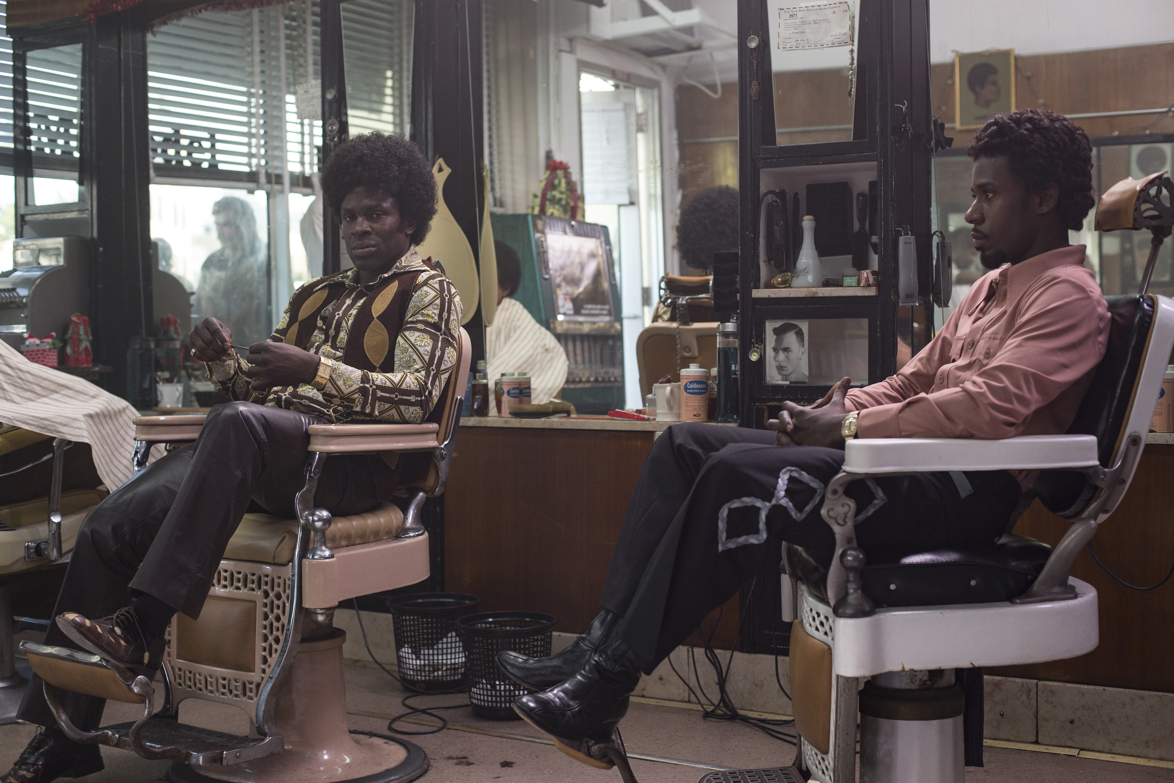 Gbenga Akinnagbe and Gary Carr in The Deuce (2017)