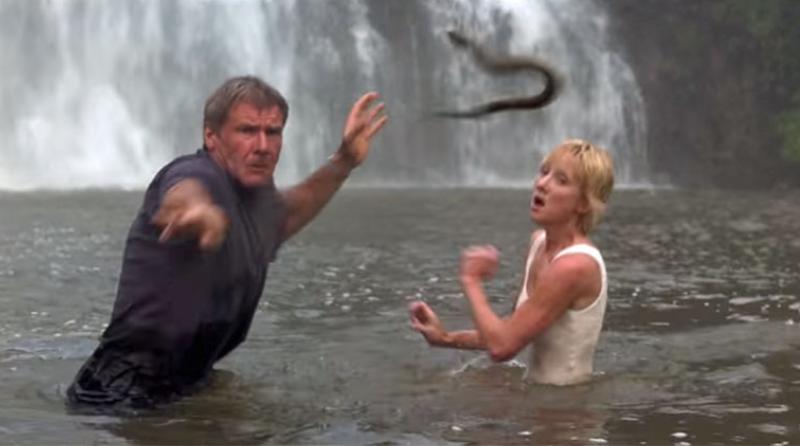 Harrison Ford and Anne Heche in Six Days Seven Nights (1998)